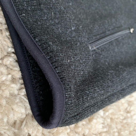 Eddie Bauer full zip heavyweight knit jacket. - Picture 2 of 5